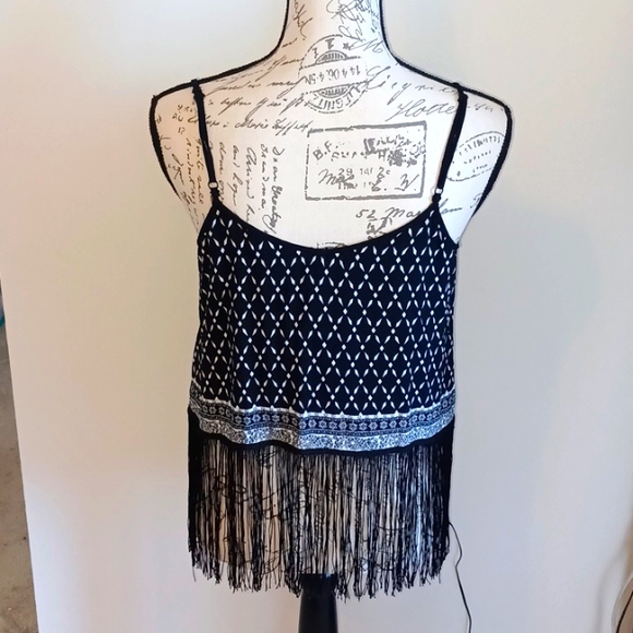 H&M Coachella Fringe Tank Top - Picture 2 of 6